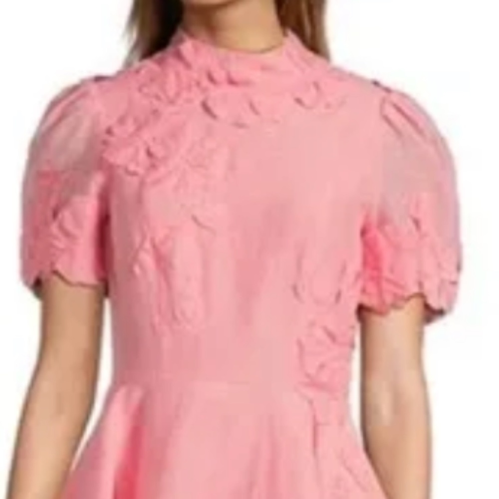 Antonio Melani sz 2 Iris floral dress taffy pink nwt - Picture 3 of 10